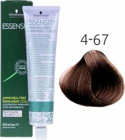 Краска для волос schwarzkopf prof. essensity permanent colour 4-67 средний коричневый шоколадный медный, 60 мл (4045787598995)