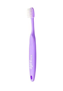Детская зубная щетка Lion Korea Kids Safe Toothbrush Step-2 4-6 лет фиолетовая 1 шт (8806325611554)