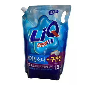 Жидкое средство для стирки Aekyung LiQ Thick Gel Baking Soda (Запаска) 1,9 л (8801046377659)