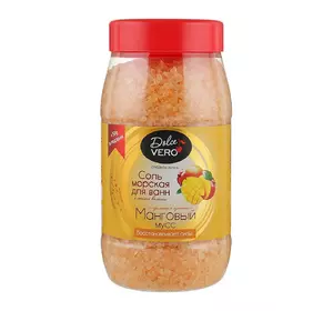 Соль для ванн dolce vero манговый мусс (550 г) (4820091143808)
