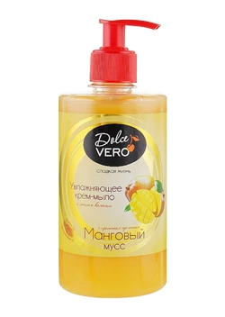 Жидкое мыло dolce vero манговый мусс (1 л) (4820091146458)
