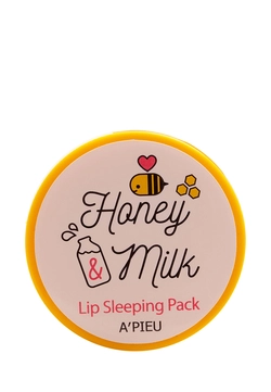 Ночная маска для губ Apieu Honey & Milk, 6.7 г (8806185745413)