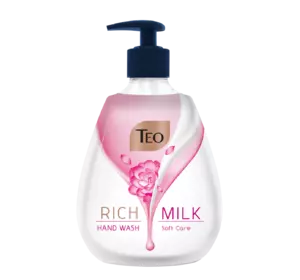Жидкое мыло Teo Rich Milk Soft Care с дозатором 400 мл (3800024045400)