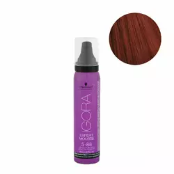 Тонирующий мусс для волос schwarzkopf professional igora expert mousse 5-88 светло-коричневый красный экстра, 100 мл (4045787304244)