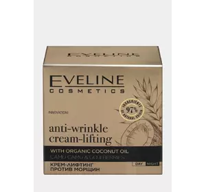 Крем-лифтинг Eveline Cosmetics Organic Gold Против морщин 50 мл (5903416030201)
