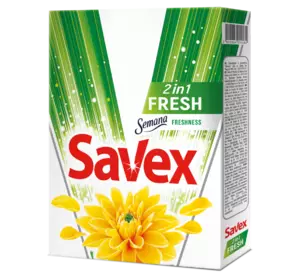 Стиральный порошок Savex 2в1 Fresh автомат 400 г (3800024021411)