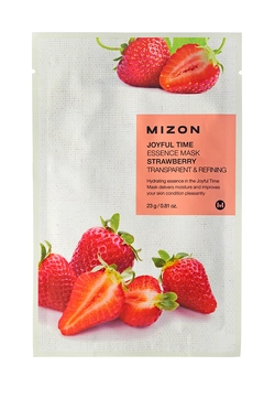 Маска для лица Клубника Mizon Joyful Time Essence Mask Strawberry 23 г (8809663752330)