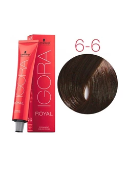 Крем-краска для волос Schwarzkopf IGORA ROYAL Chocolates 6-6 темно-русый шоколадный 60 мл (4045787952094)