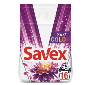 Стиральный порошок Savex 2in1 Color Автомат 2.4 кг (3800024021404)