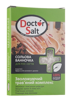 Ванночка для рук Doctor Salt Увлажняющий Травяной комплекс 100 г (4820022090997)