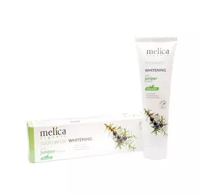Отбеливающая зубная паста Melica Organic c экстрактом можжевельника 100 мл (4770416002221)