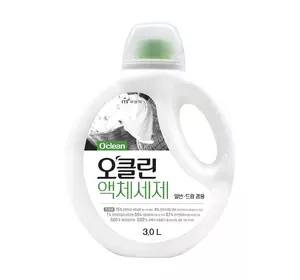 Жидкое средство для стирки Mukunghwa O’Clean Liquid Laundry Detergent с антибактериальным эффектом 3 л (8801173701327)