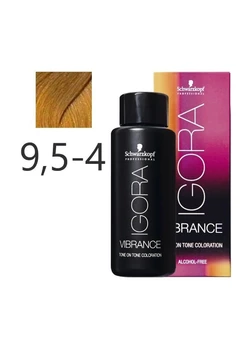 Краска для волос Schwarzkopf igora Vibrance безаммиачная 9,5-4 Светлый блондин бежевый 60 мл (7702045560800)