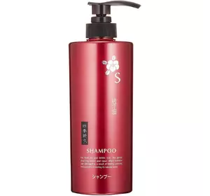 Шампунь Kumano Tsubaki Red Camellia Oil Shampoo Регенерирующий 600 мл (4513574017245)