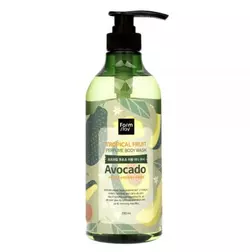 Гель для душа Farm Stay Tropical Fruit Perfume Body Wash Avocado с авокадо 750 мл (8809636280877)