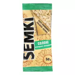 Семена подсолнечника Semki жареные соленые 50 г (4820237810205)