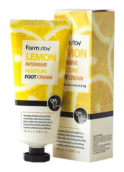 Крем для ног увлажняющий с лимоном FarmStay Lemon Intensive Moisture Foot Cream 100 мл (8809338560109)