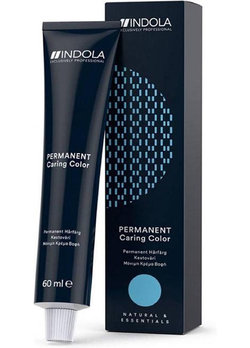 Перманентная краска для волос Indola Permanent Caring Color  4.0 Среднекоричневый натуральный 60 мл (4045787701654)