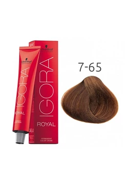 Крем-краска для волос Schwarzkopf Igora Royal 7-65 Средне-Русый Шоколадно-Золотистый 60 мл (4045787207385)