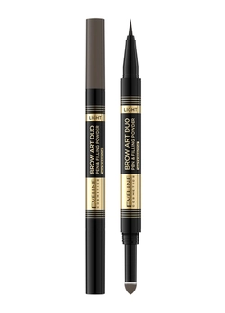 Ультратонкий водостойкий маркер и пудра для бровей Eveline Brow Art Duo 01 Light 9 г (5903416014362)