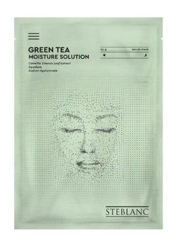 Тканевая маска-сыворотка для лица Steblanc Green Tea Moisture Solution 25 г (8809663752835)