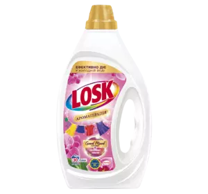 Гель для стирки Losk Ароматерапия Color Эфирные масла и аромат Малазийского цветка 30 циклов стирки 1.35 л (9000101803921)