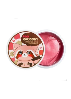 Гидрогелевые патчи для глаз и скул Secret Key Pink Racoony Hydro-Gel Eye & Cheek Patch 90 г 60 шт (8809305998751)