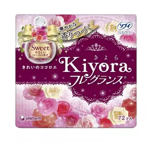 Ежедневные гигиенические прокладки Sofy Kiyora Sweet 72 шт (4903111375677)