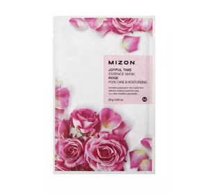 Маска для лица с экстрактом розы Mizon Joyful Time Essence Mask Rose 23 мл (8809663752323)