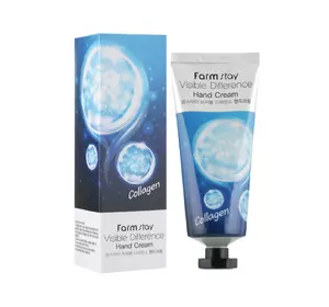Крем для рук FarmStay Visible Difference Hand Cream Collagen с коллагеном 100 г (8809636280501)
