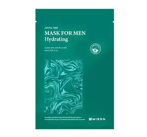 Тканевая маска для мужчин Mizon Joyful Time Mask For Men Hydrating 24 мл (8809663754280)