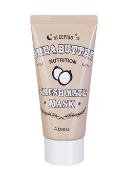 Ночная маска с маслом ши Apieu Fresh Mate Shea Butter Mask, 50 мл (8806185733403)
