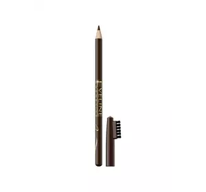 Карандаш для бровей eveline eyebrow pencil soft brown (5901761991673)