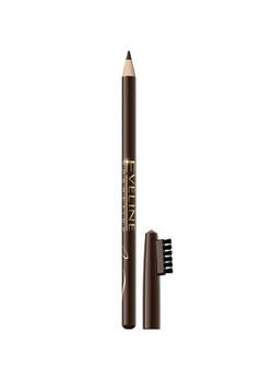 Карандаш для бровей eveline eyebrow pencil soft brown (5901761991673)