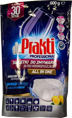 Соль в мини-таблетках для посудомоечных машин dr. Prakti 1.5 кг (5900308777763)
