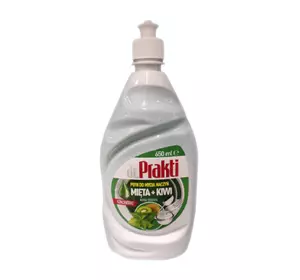 Жидкость для мытья посуды Dr.Prakti Mieta+Kiwi 650 мл (5900308777640)