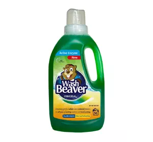 Средство моющее для стирки wash beaver universal 1620 мл (4820203060757)