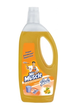 Средство для мытья полов и других поверхностей Mr Muscle Цитрусовый коктейль 750 мл (4823002004984)