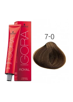 Крем-краска для волос Schwarzkopf Igora Royal 7-0 Средне-Русый 60 мл (4045787952537)