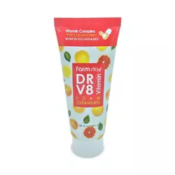 Витаминная пенка Farmstay Dr-V8 Vitamin Foam Cleansing для очищения кожи 100 г (8809469775885)