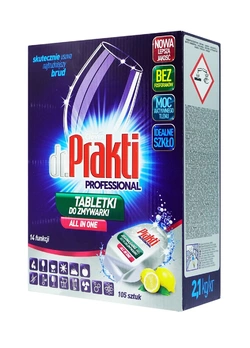 Таблетки для посудомоечной машины dr. prakti 105 шт (5900308777114)