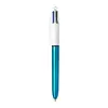Шариковая ручка BIC 4 Colours Shine Blue 1 мм (3086123310421)