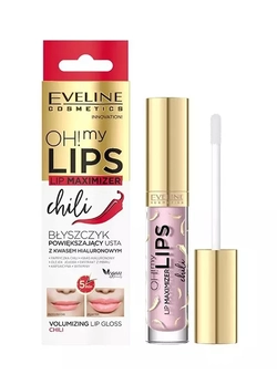 Блеск для увеличения объема губ Eveline Cosmetics Oh! My Lips – Lip Maximizer чили (4.5 мл) (5903416001904)