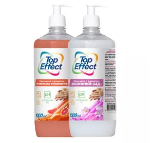 Жидкое мыло TopEffect с ароматом Тропический грейпфрут с дозатором 1 л (4820255110936)