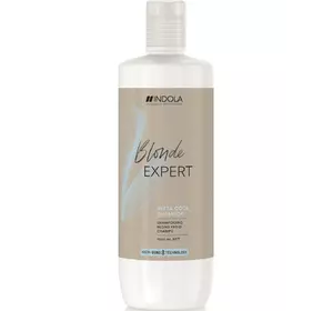 Шампунь Indola Blonde Expert Care Insta Cool для Нейтрализации и ухода за Светлыми волосами 1000 мл (4045787827545)