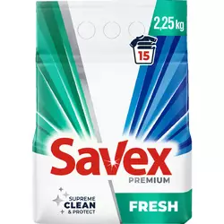 Стиральный порошок Savex Premium Fresh 2.25 кг (3800024047909)