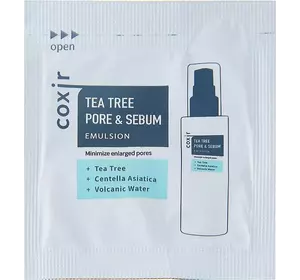 Эмульсия для лица Coxir Tea Tree Pore & Sebum Emulsion 2 мл(пробник) (826300)
