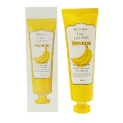 Крем для рук с экстрактом банана Farm Stay I Am Real Fruit Banana Hand Cream, 100 мл (8809338562257)