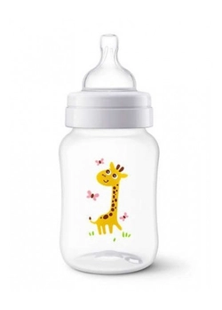 Бутылочка для кормления philips avent anti-colic с декором жираф 260 мл (scf821/12) (8710103868811)