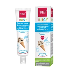 Детская зубная паста защита от бактерий и кариеса Splat Junior Juicy Мороженое 35 мл (7640168930226)